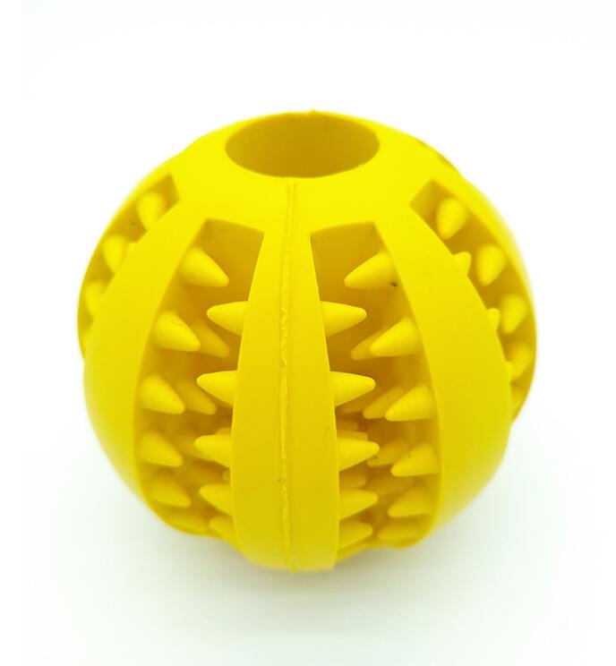 Pet Feeder Rubber Ball Dog Toy