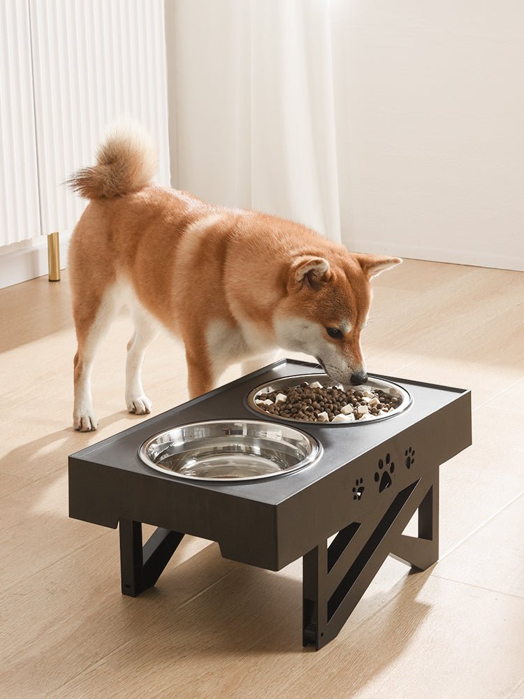 Pet Feeder Stainless Steel Folding Bowl